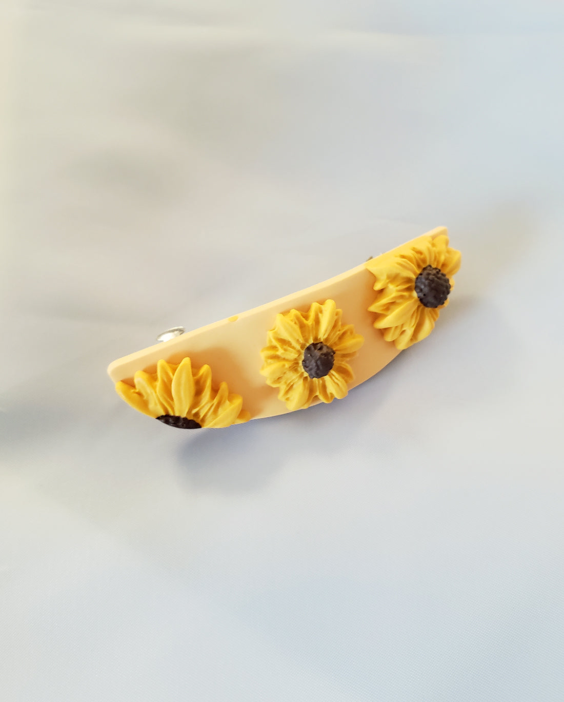 Sunflower Barrettes